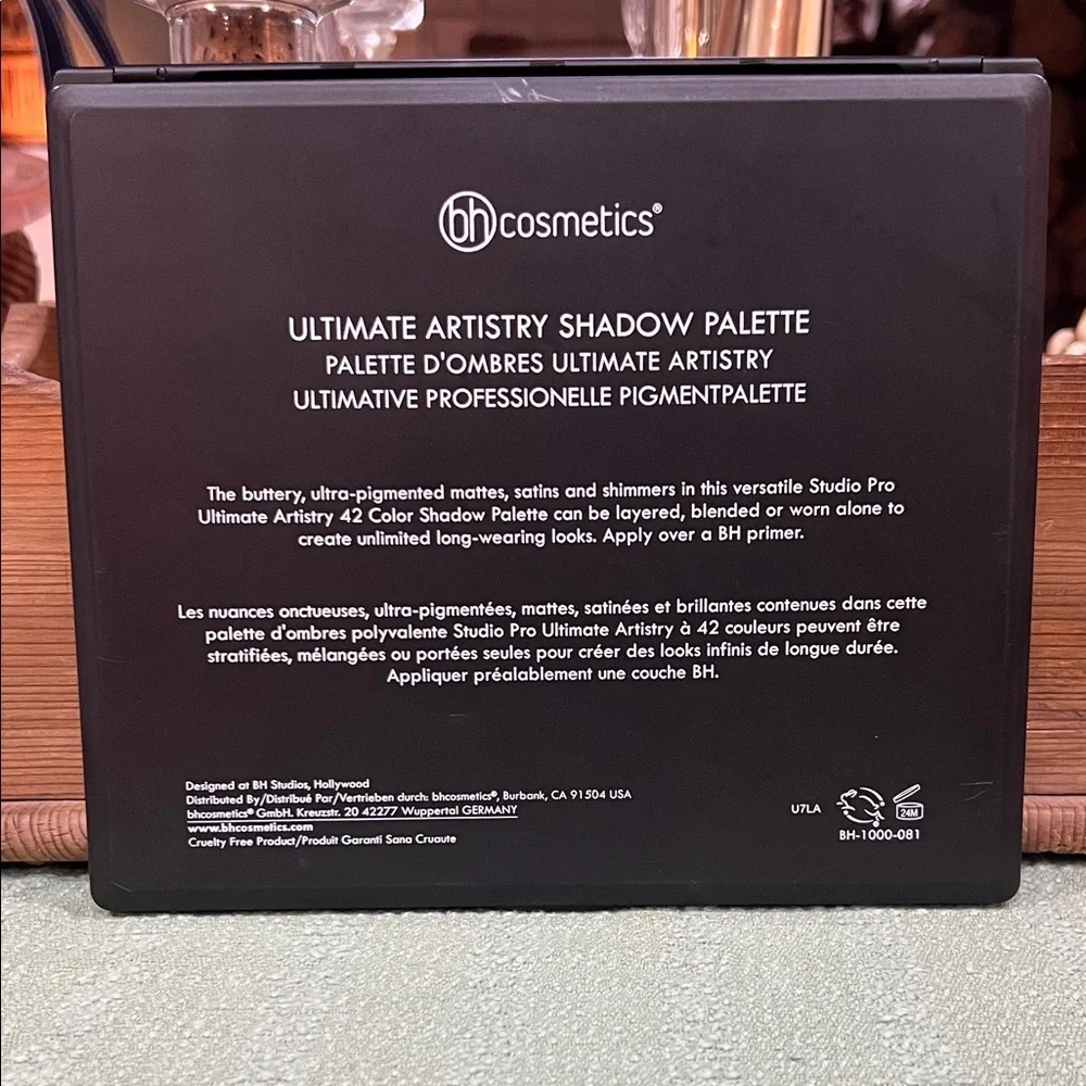 bh Cosmetics Studio Pro Ultimate Artistry Shadow Palette